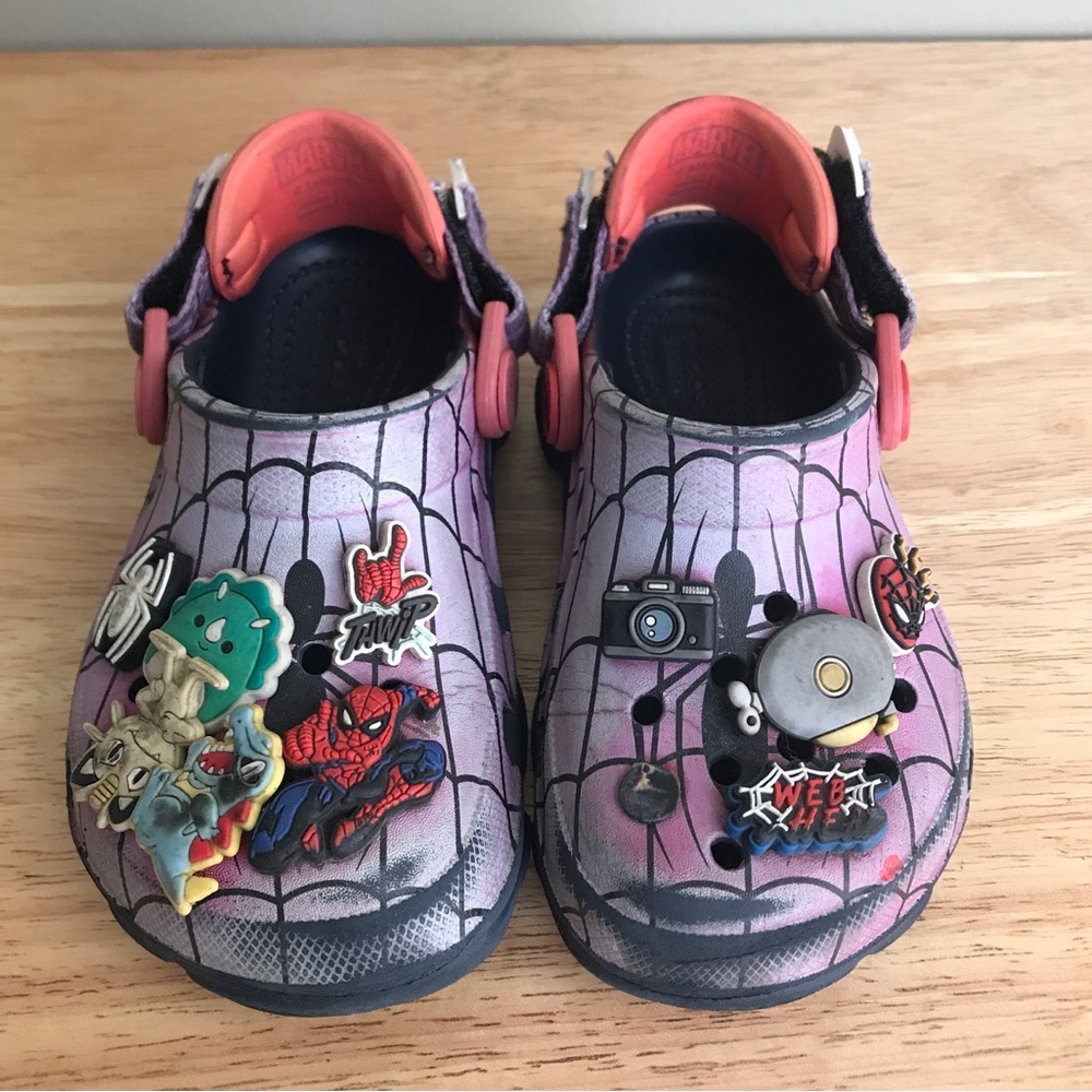 Crocs Kids Sandals Spider-Man Size: C9
